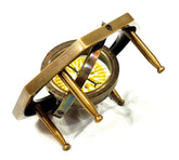 Brújula Con Soporte De Madera BC0112